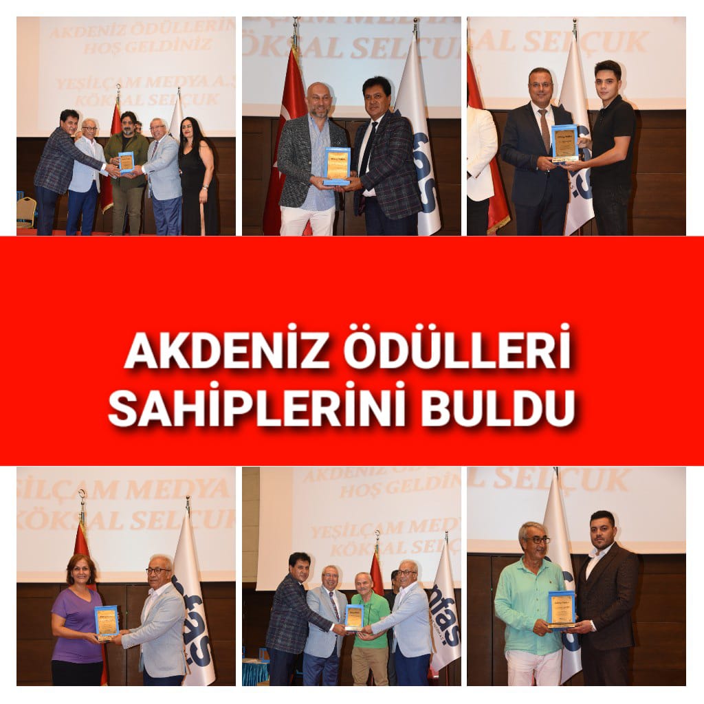 AKDENİZ ÖDÜLLERİ SAHİPLERİNİ BULDU