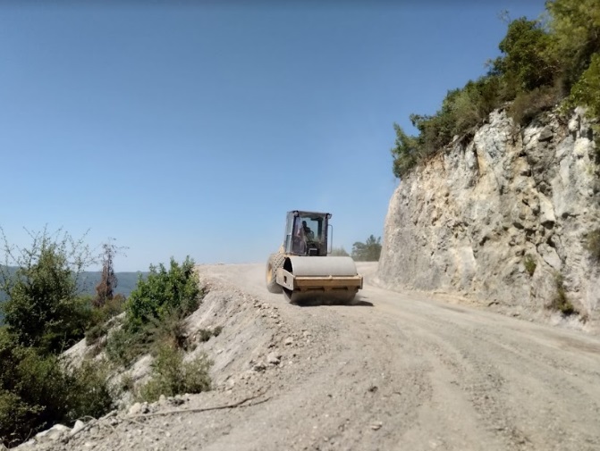 ALANYA BAYIRKOZAĞACI YOLU ASFALTA HAZIRLANIYOR