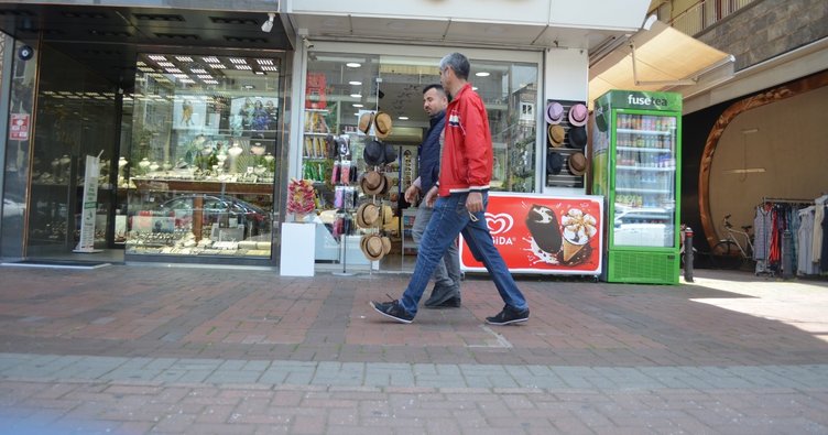 Alanya'da akılalmaz görüntüler