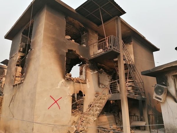 Alanya'da yangından 107 evin hasar gördüğü tespit edildi