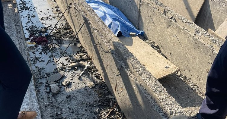 Alanya hal inşaatında çalışan 47 yaşındaki işçi düşerek hayatını kaybetti