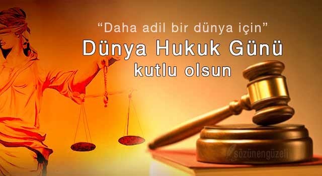 Anadolu Birliği Partisi Genel Başkan Yardımcısı Mehmet Gürel'den 10 Temmuz Dünya Hukuk Günü Kutlama Mesajı