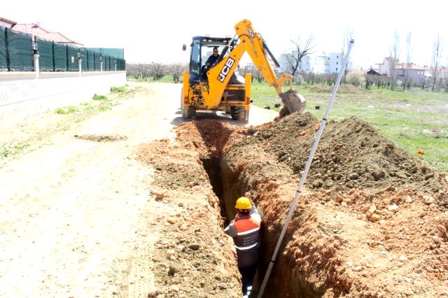 Antalya Büyükşehir Belediyesi Korkuteli'nin 4 mahallesine yeni içme suyu imalatı yaptı 