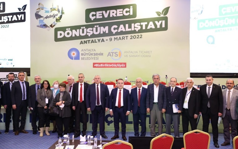 ANTALYA BÜYÜKŞEHİR BELEDİYESİ'NE TÜRÇEV'DEN 3. ÖDÜL