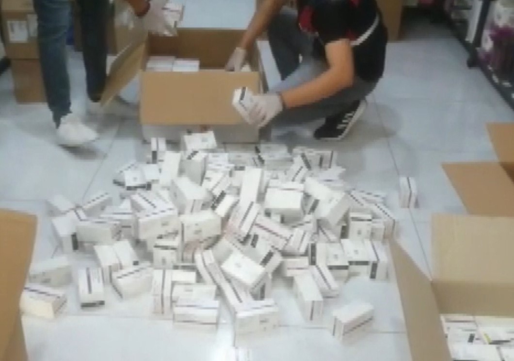 Antalya'da 7 bin 482 adet kaçak ilaç ele geçirildi