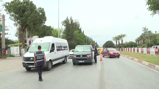 Antalya'da kontroller hava, kara ve denizden gerçekleştiriliyor