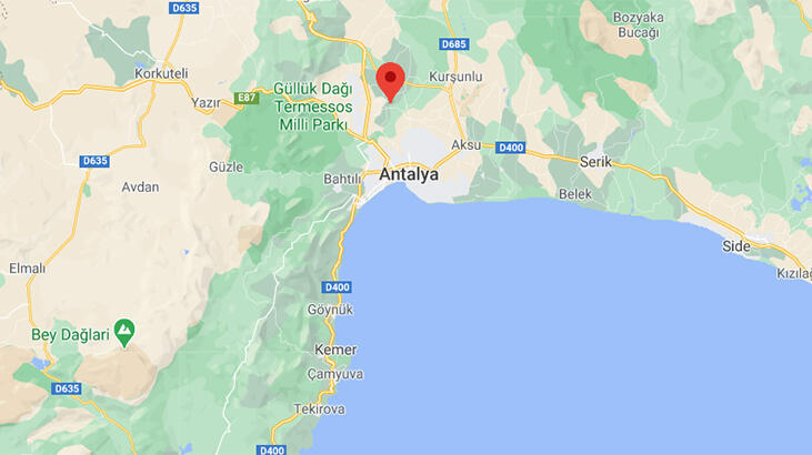 Antalya'da korkutan deprem! Depremin büyüklüğü...