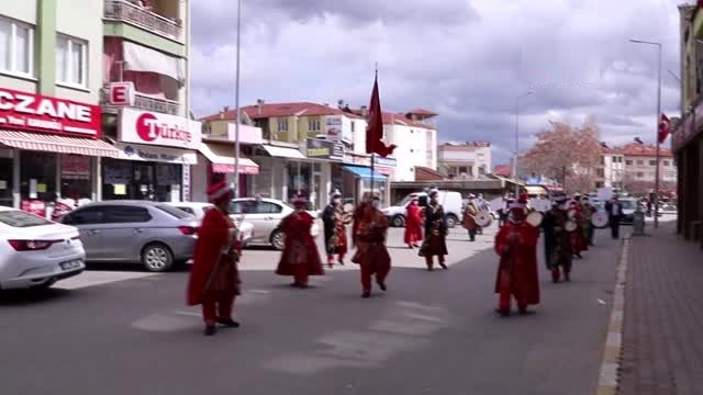 Antalya'da mehter takımından moral konseri ve 'evde kal' çağrısı