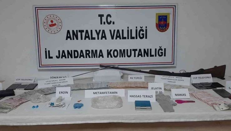 ANTALYA’DA UYUŞTURUCU OPERASYONU