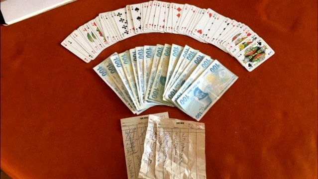 Antalya'da villaya kumar baskını