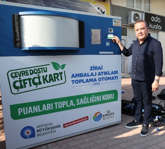 ANTALYA’DA ZİRAİ AMBALAJ ATIĞI SORUNU ÇÖZÜLÜYOR