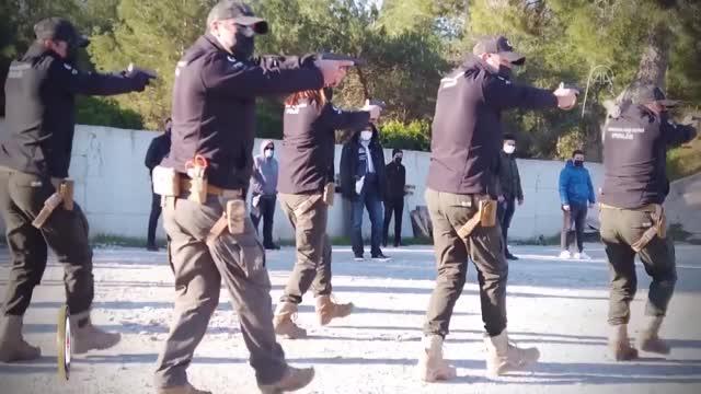Antalya Emniyet Müdürlüğü personelinin atış eğitimlerinden görüntülerin yer aldığı klip ilgi gördü