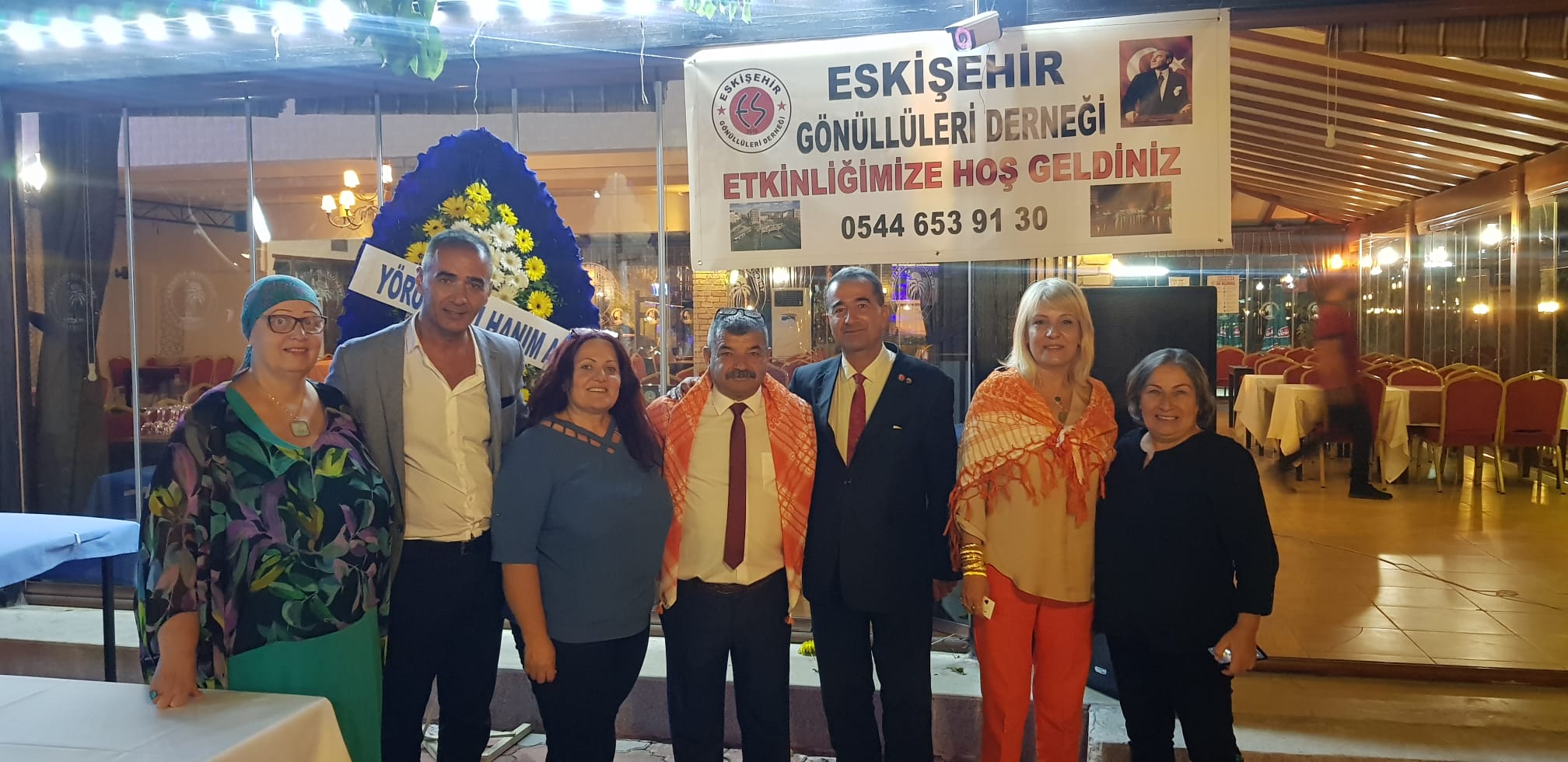 Antalya Eskişehir Gönüllüleri Derneği Kaynaşma Yemeği Düzenledi