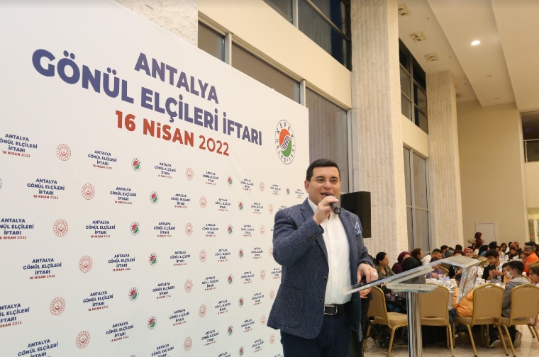 ANTALYA GÖNÜL ELÇİLERİ İFTARINDA BULUŞTU