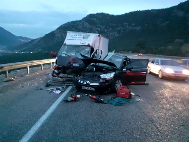 Antalya -Korkuteli yolunda trafik kazası: 1 ölü, 4 yaralı