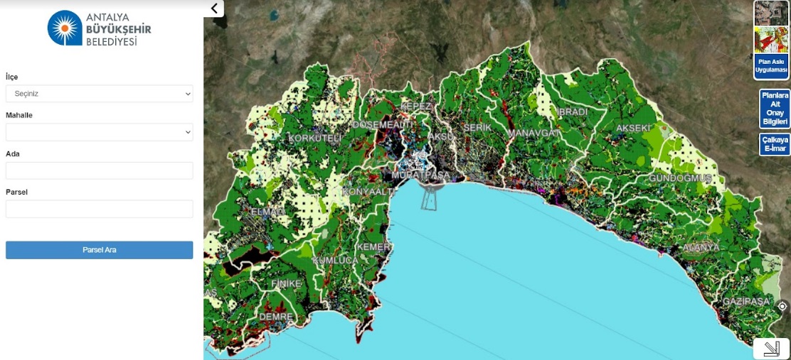 ANTALYA’NIN İMAR PLANLARINA TÜM VATANDAŞLAR KOLAYLIKLA ULAŞABİLECEK