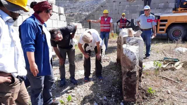 ANTALYA Patara'da heyecanlandıran yazıt bulundu