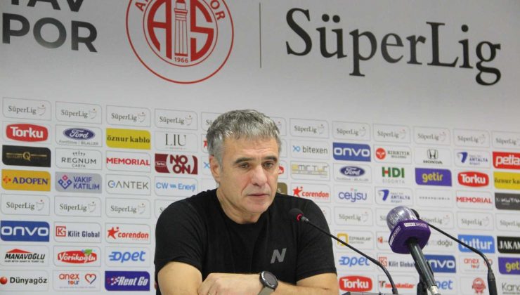 Antalyaspor’da Ersun Yanal ile yollar ayrıldı