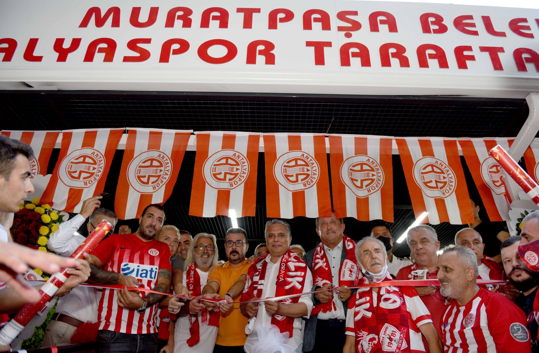 Antalyaspor Taraftarları Lokali törenle açıldı