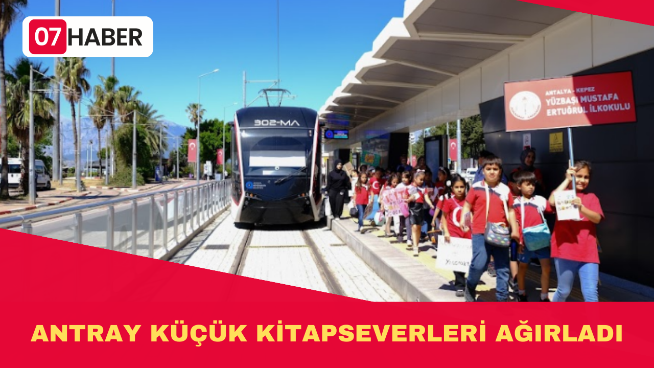 ANTRAY KÜÇÜK KİTAPSEVERLERİ AĞIRLADI