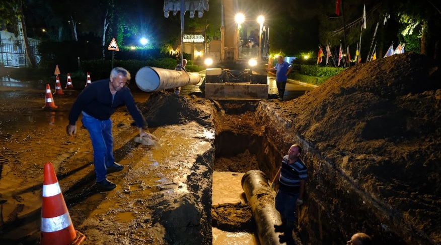 ASAT'tan  Belek-Kadriye oteller bölgesinde dev çalışma