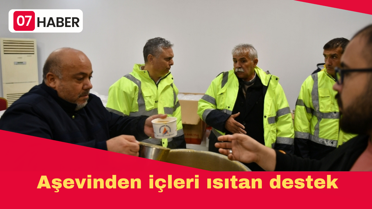 Aşevinden içleri ısıtan destek