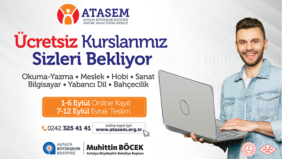 ATASEM kayıtları başlıyor