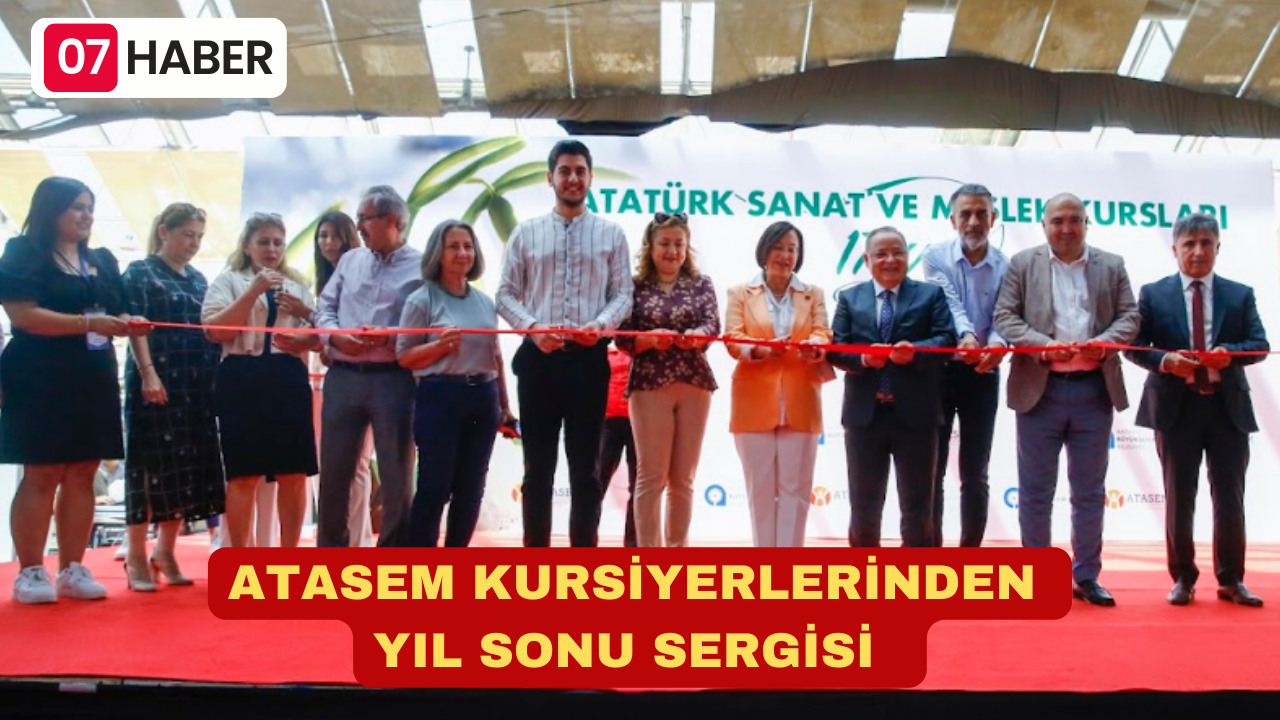 ATASEM KURSİYERLERİNDEN YIL SONU SERGİSİ