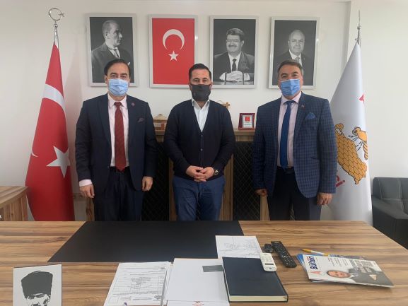 ATİK Genel Başkanı Aziz Şahin'den Antalya Anavatan Partisi İl Başkanı Alihan Kansu’ya ziyaret