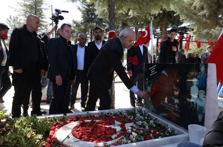 BAŞKAN BÖCEK GENEL BAŞKAN KILIÇDAROĞLU İLE DÖRDÜNCÜ KEZ DEPREM BÖLGESİNDE