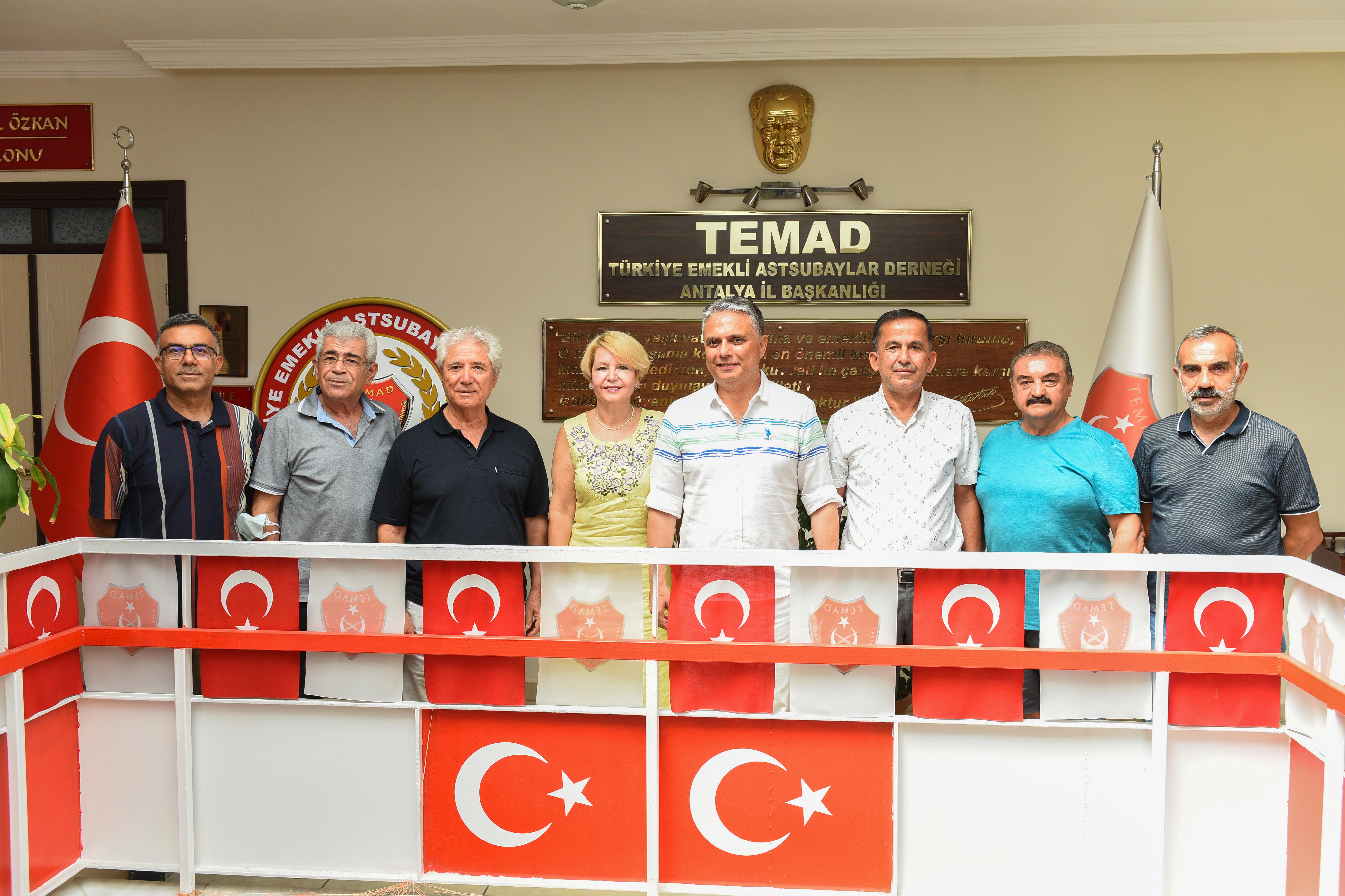 Başkan Uysal’dan TEMAD ziyareti