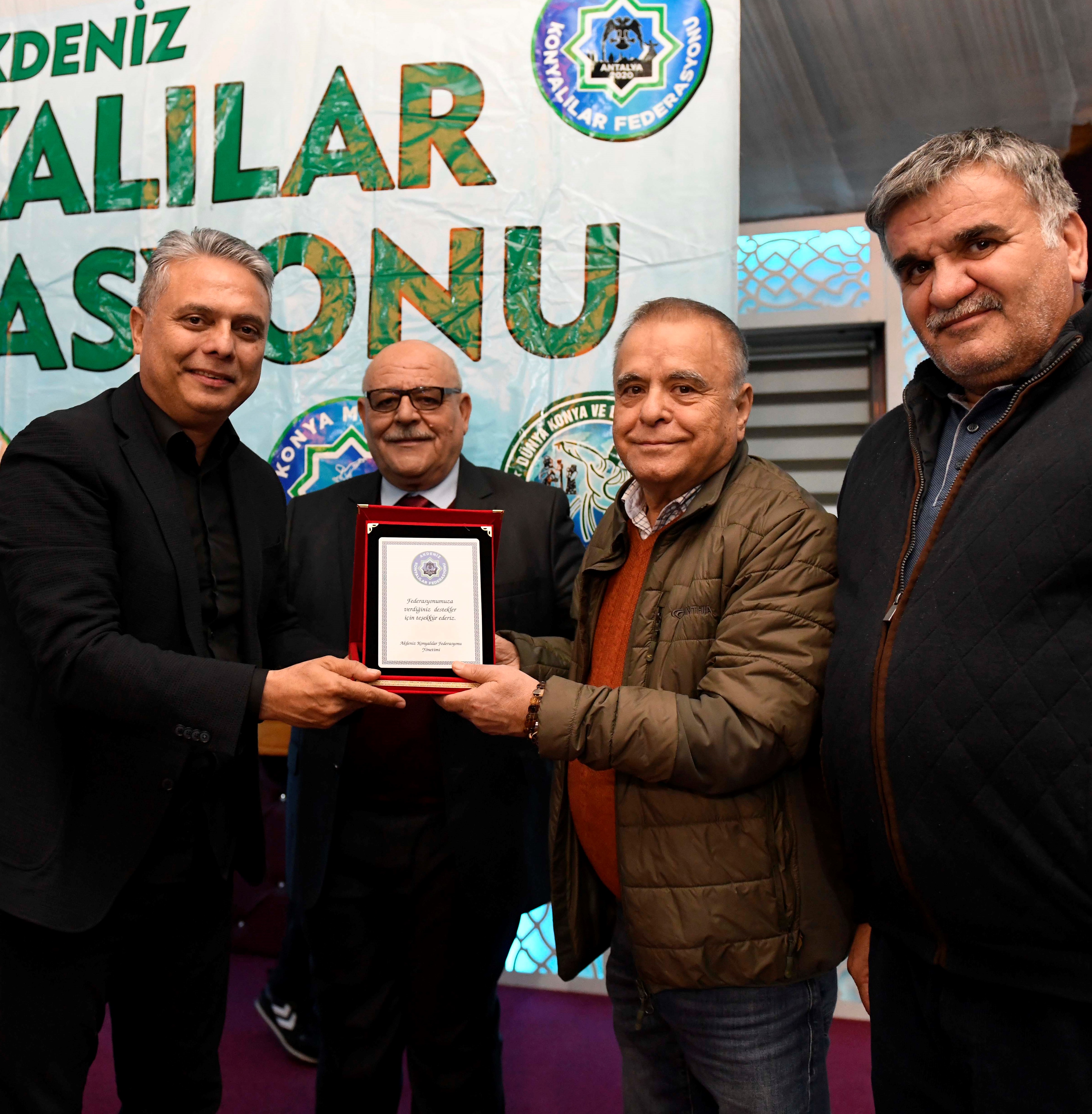Başkan Uysal, Konyalılar Federasyonu gecesinde