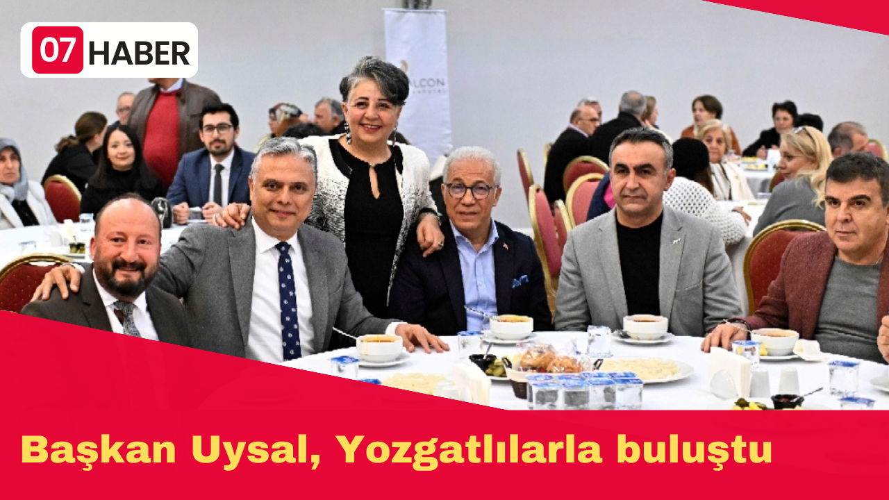 Başkan Uysal, Yozgatlılarla buluştu