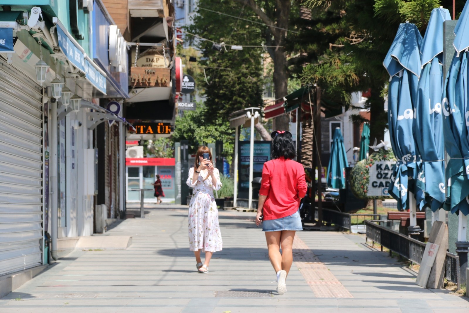 Bayramı’nın ilk gününde turizmin başkenti Antalya sessizliğe büründü