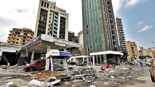 Beyrut'u kana bulayan patlamanın sorumluları için harekete geçildi!