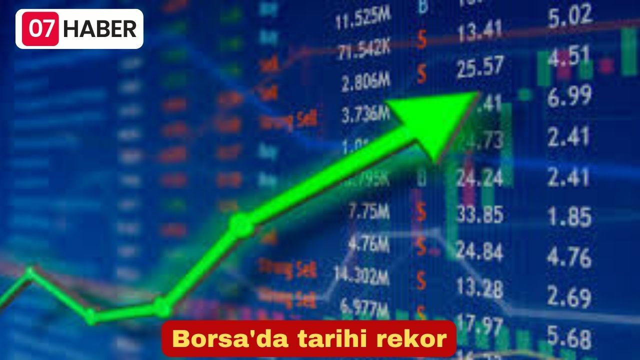 Borsa'da tarihi rekor