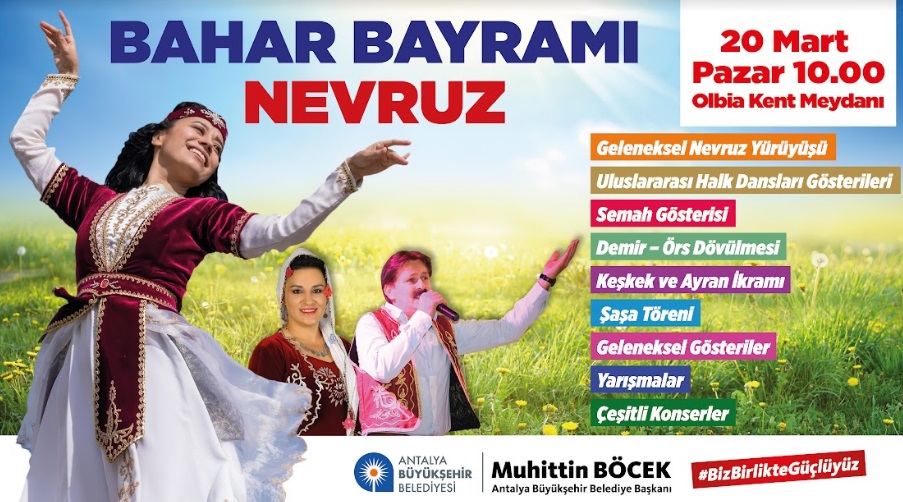 BÜYÜKŞEHİR, BAHAR BAYRAMI NEVRUZ’U COŞKUYLA KUTLAYACAK