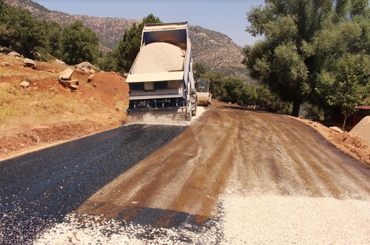 BÜYÜKŞEHİR BELEDİYESİ MODERN YOLLAR KAZANDIRIYOR