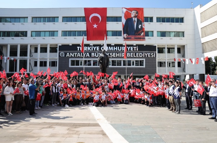 Büyükşehir’den 19 Mayıs töreni