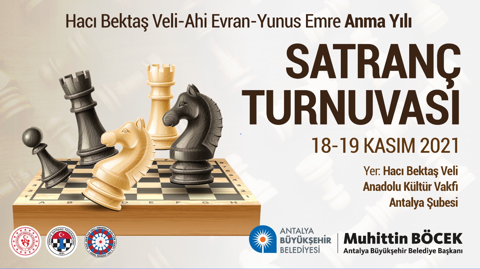 Büyükşehir’den satranç turnuvası