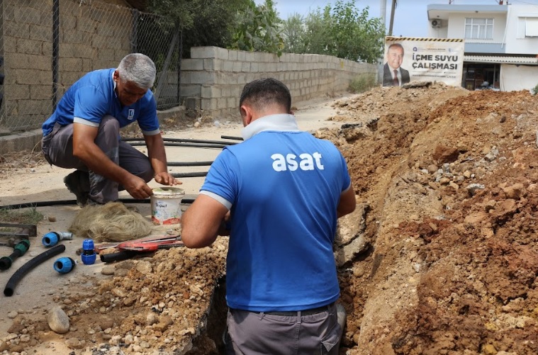 BÜYÜKŞEHİR’İN SERİK’TE ÇALIŞMALARI SÜRÜYOR