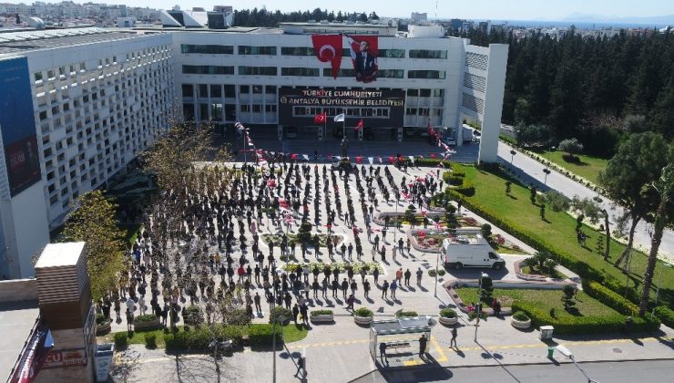 BÜYÜKŞEHİR“YETER Kİ KORKMA” TEMASIYLA TÖREN DÜZENLEDİ.