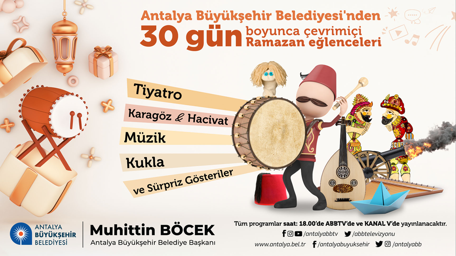 Büyükşehirden Geleneksel Ramazan Etkinlikleri başladı