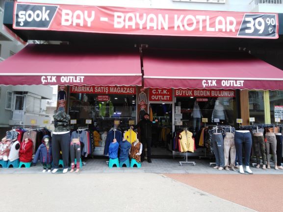 Ç.T.K OUTLET ESNAF İNDİRİM KARTI ÜYESİ!