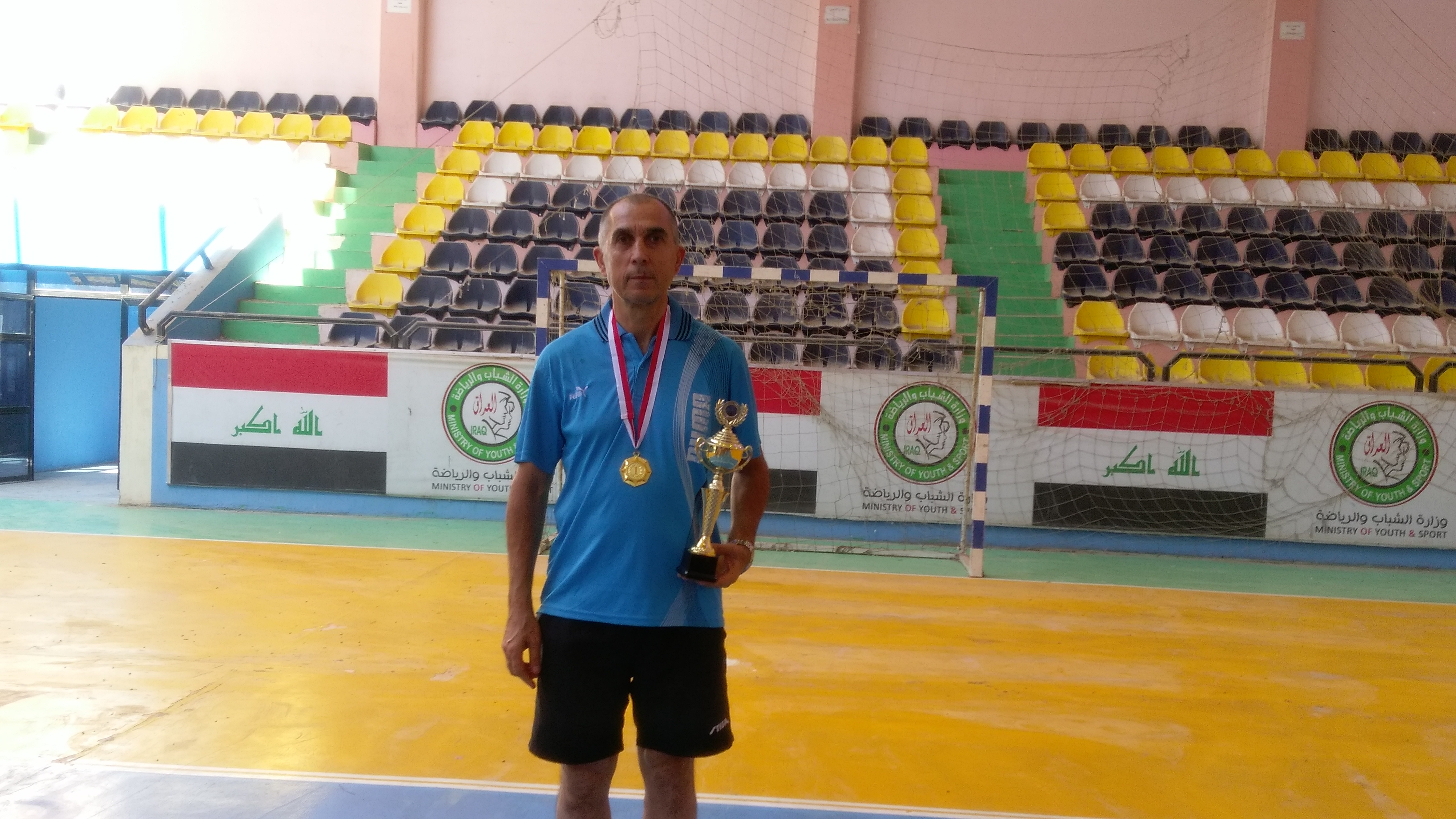 Çavuşoğlu,Irak’ta düzenlenen Masa Tenisi Turnuvası’nda Altın Madalya Kazandı