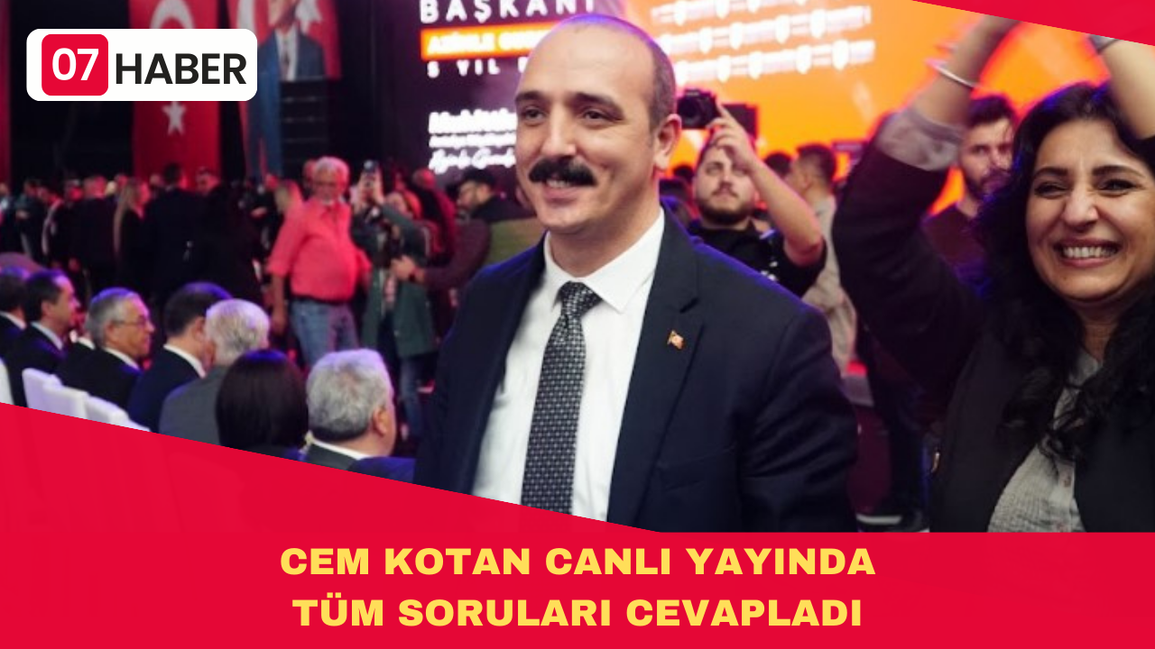 CEM KOTAN CANLI YAYINDA TÜM SORULARI CEVAPLADI