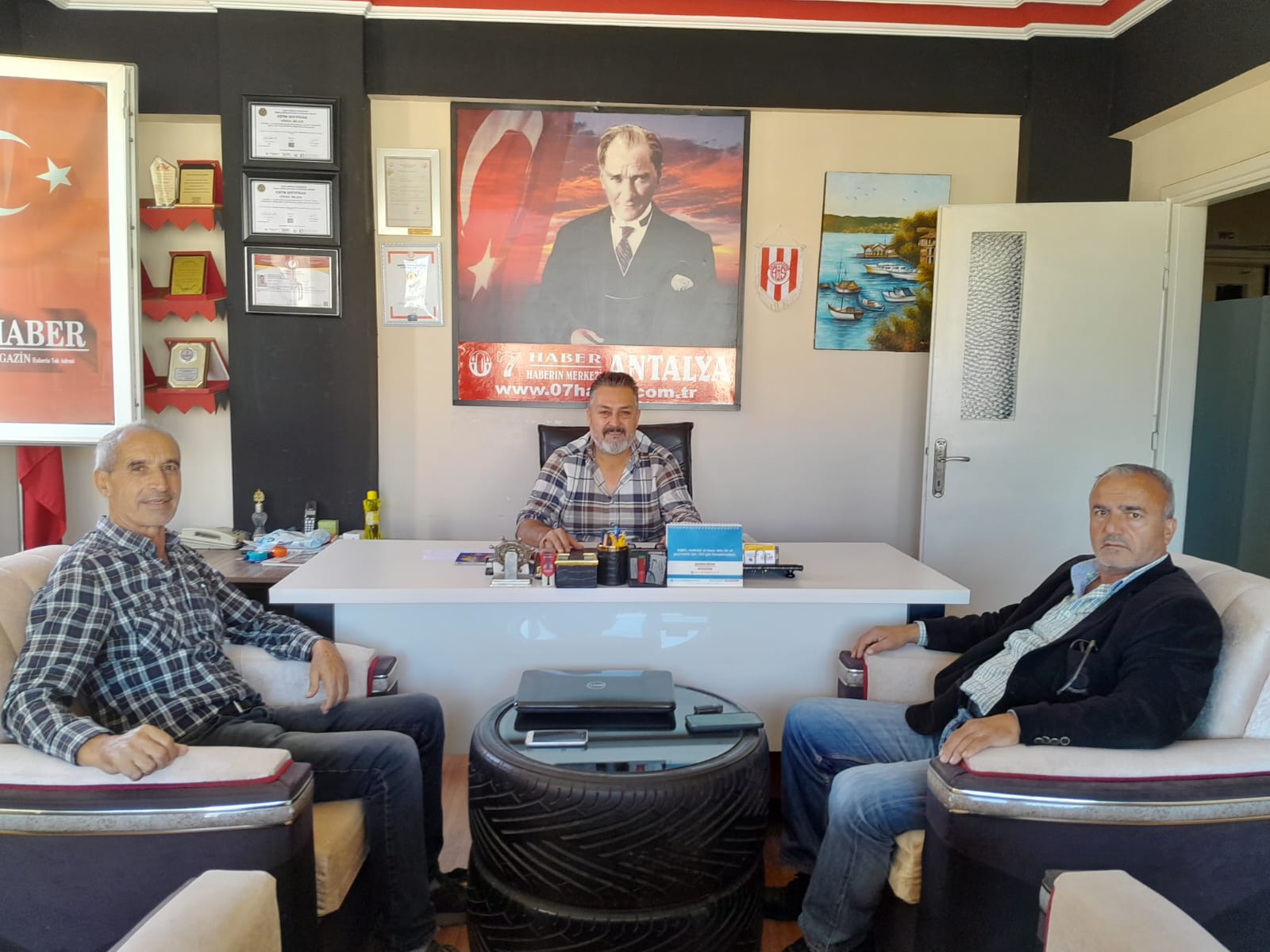 CHP ANTALYA ADAY ADAYLARINDAN 07HABER’E ZİYARET