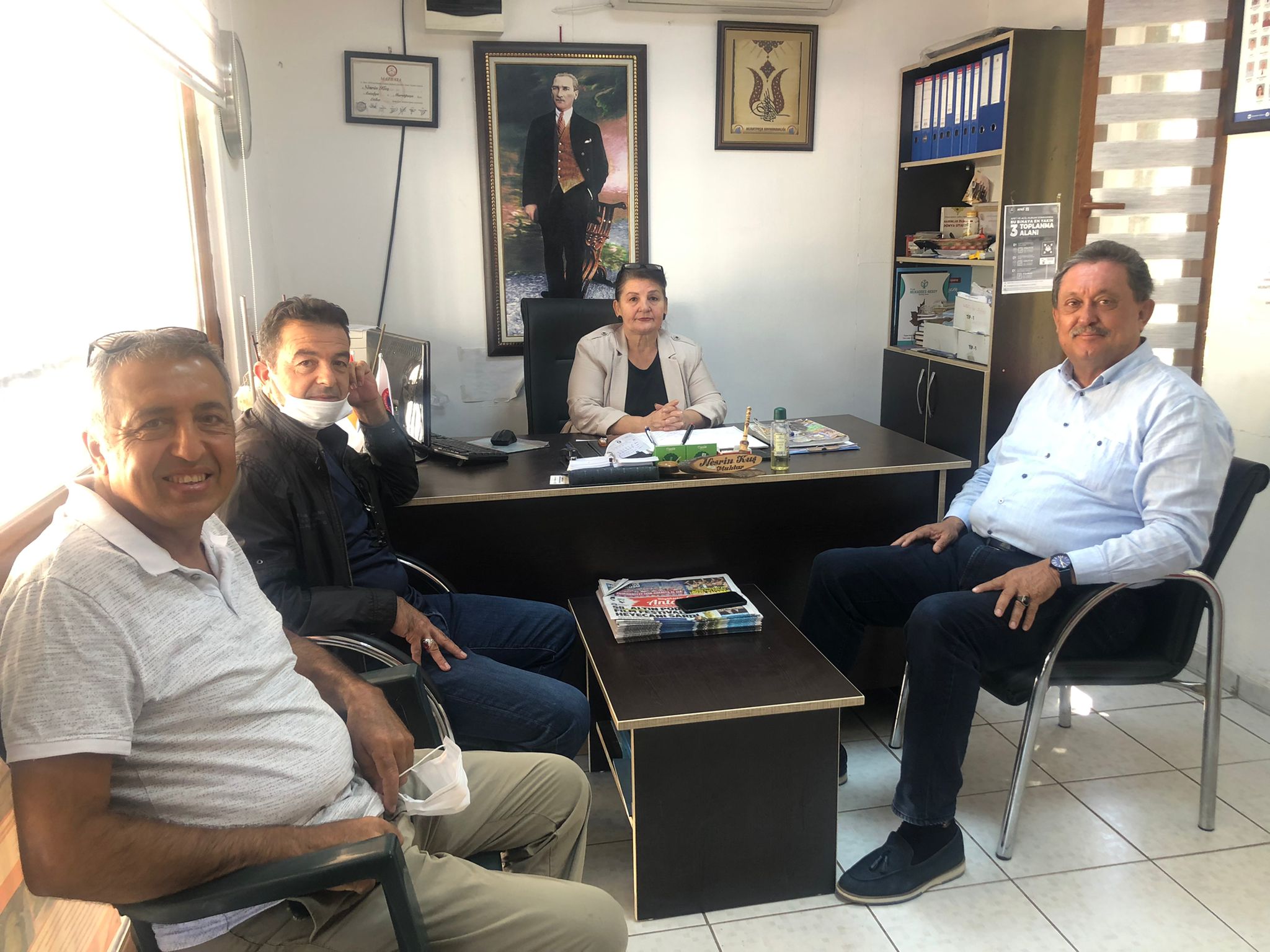 CHP Antalya Milletvekili Aydın Özer'den Mahalle Muhtarlarına Ziyaret