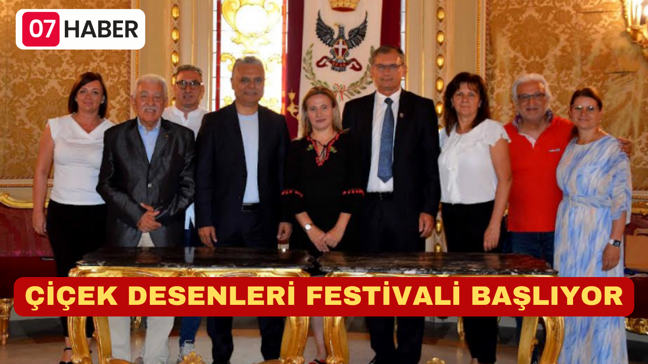 ÇİÇEK DESENLERİ FESTİVALİ BAŞLIYOR