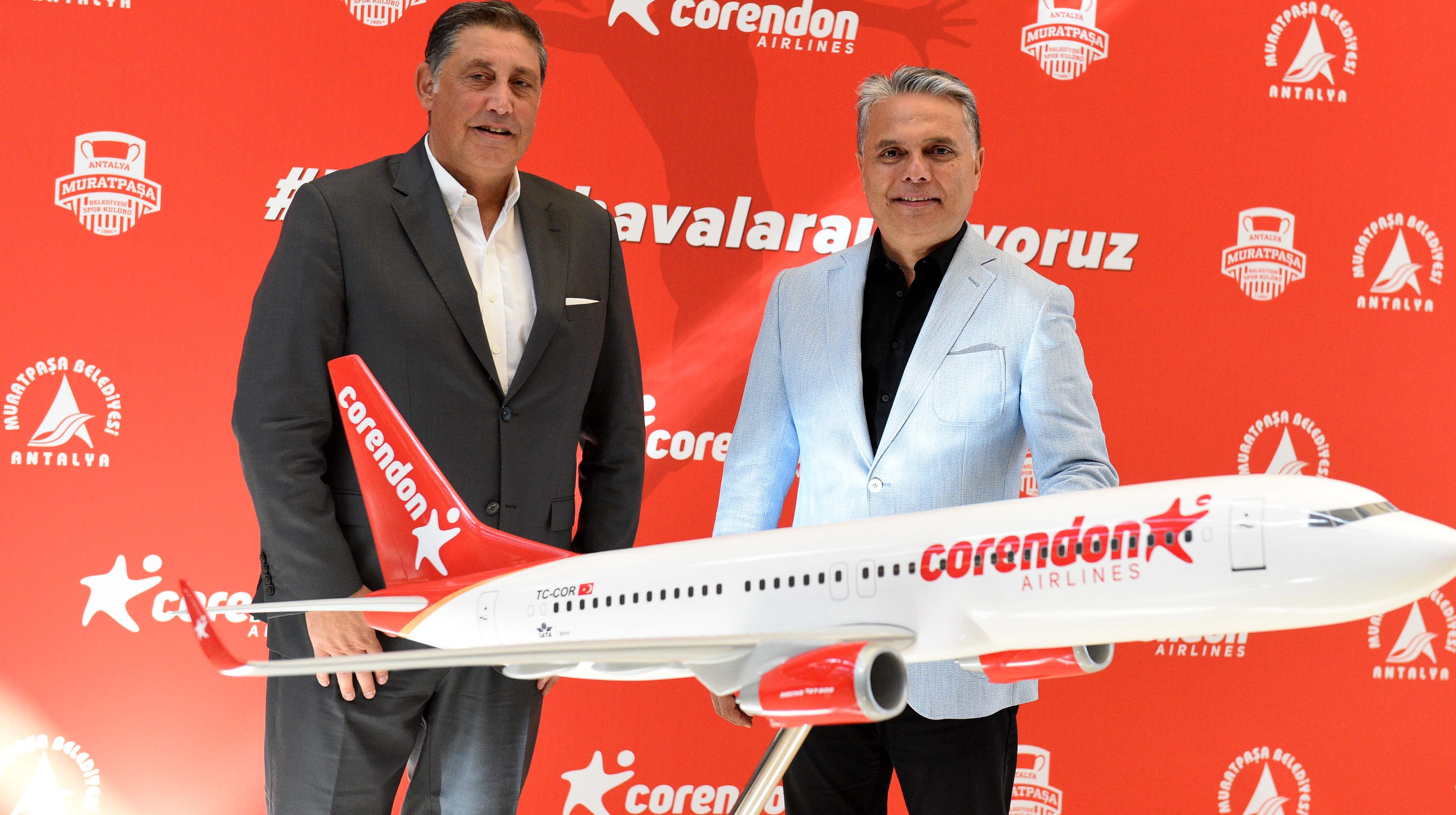 Corendon Airlines, Muratpaşa Belediyespor kadın voleybol takımının ana sponsoru oldu